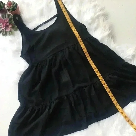 NWT Tobi Black Dress with Open Back - Picture 6 of 6